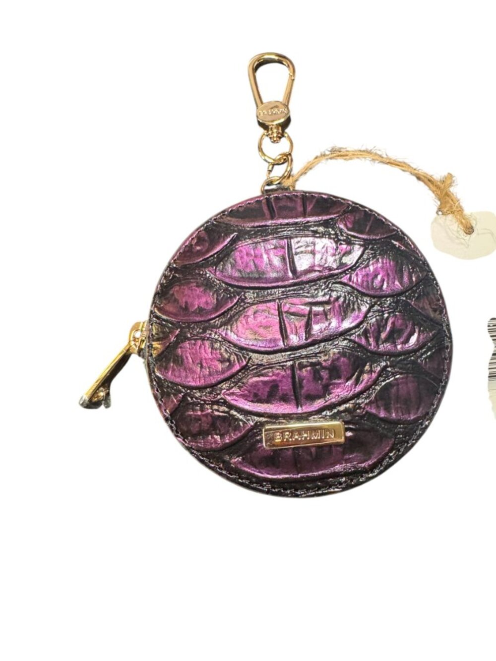 Brahmin Circle Coin Purse | NWT | Passion Purple - Picture 9 of 10